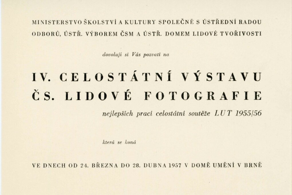 IV. celostátní výstava československé lidové fotografie
